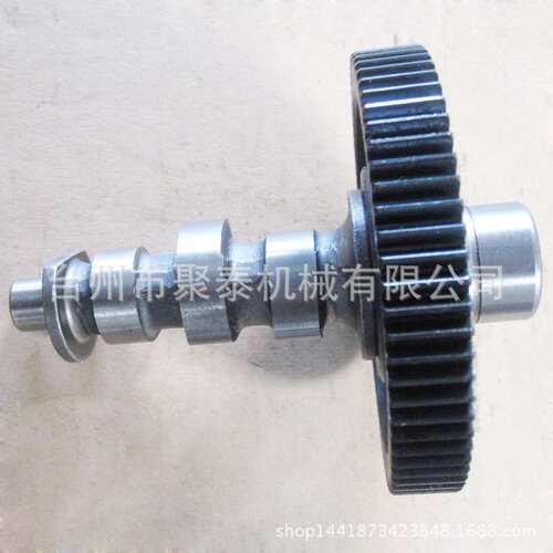柴油发电机配件5KW 微耕机186F/188FA 凸轮轴 5kw传动齿轮