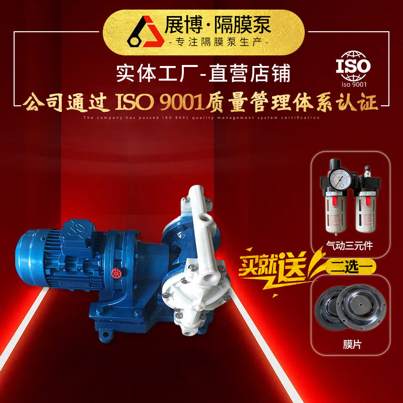 电磁气泵12v水泵DBY-15隔膜自吸泵塑料卧式隔膜泵24v往复式泵头