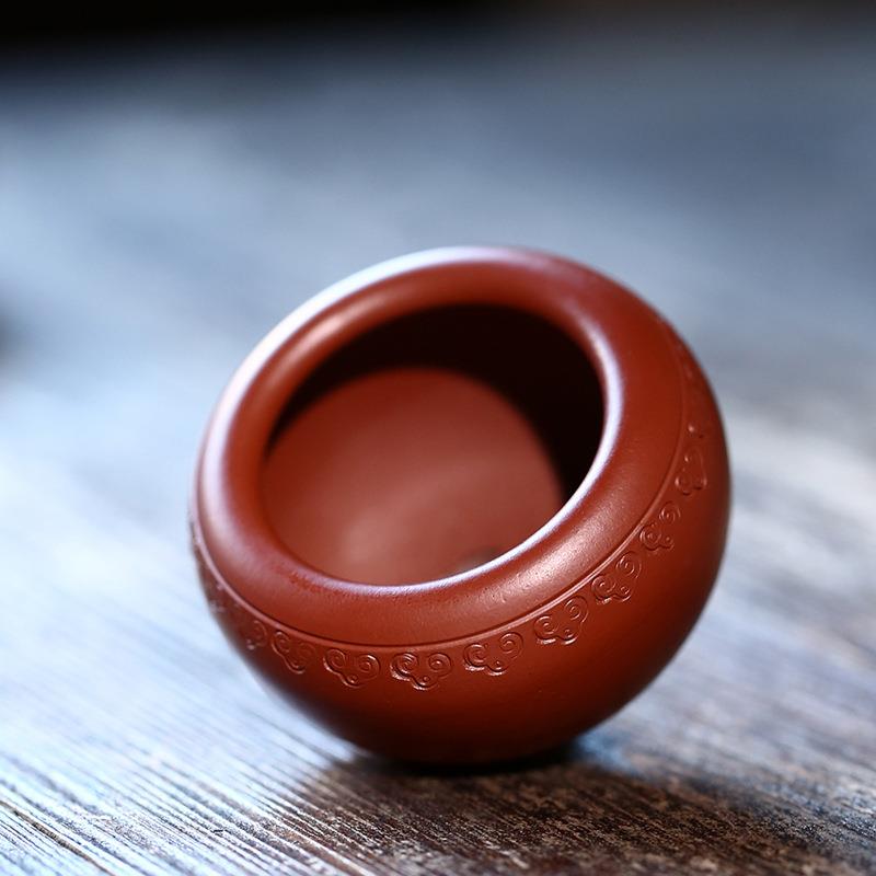 陶瓷紫砂花盆迷你小花盆全手工微型掌上拇指盆景盆觅陶乡