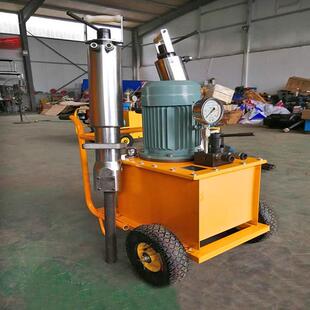 聚仁柴油岩石分裂机小型手持式分裂机小型柴油液压劈裂机厂家