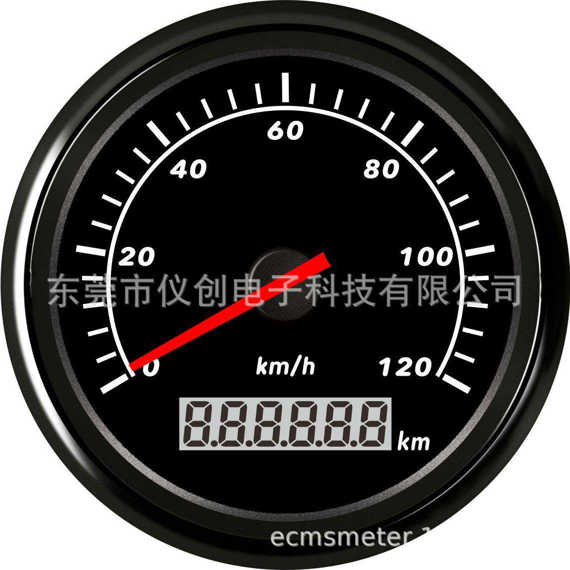 工程车组 发动机组 特种车脉冲速度表120KM 可设置K值