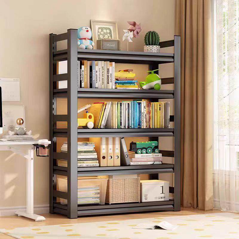 家用围栏钢制学生书架客厅落地置物架靠墙多层书柜书加厚钢制书架,3C数码配件,USB灯,淘宝优惠券,粉丝福利购,淘宝优惠卷