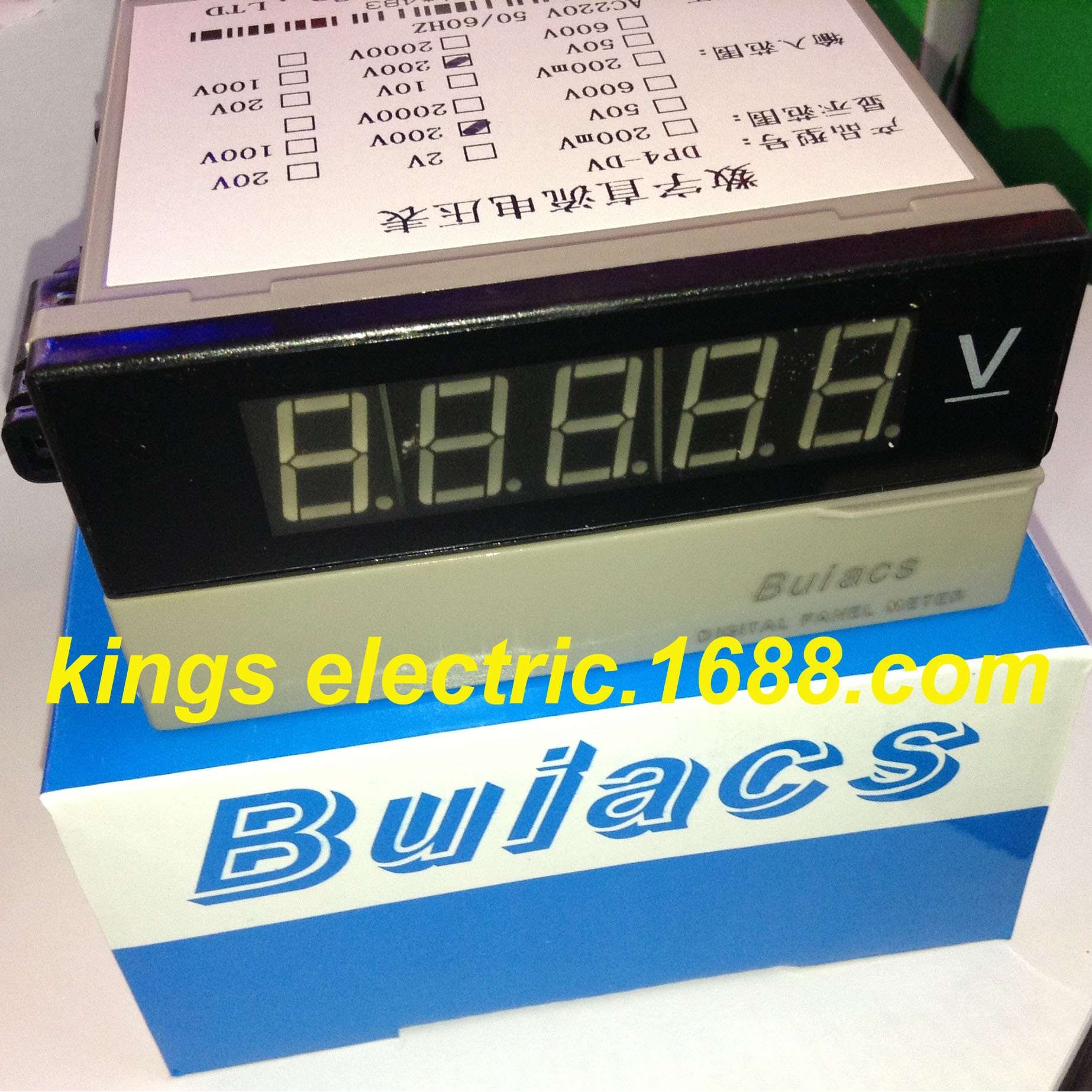 Buiacs DP4-DA、DV 四位半数字电压表/电流表 (广州现货销售)