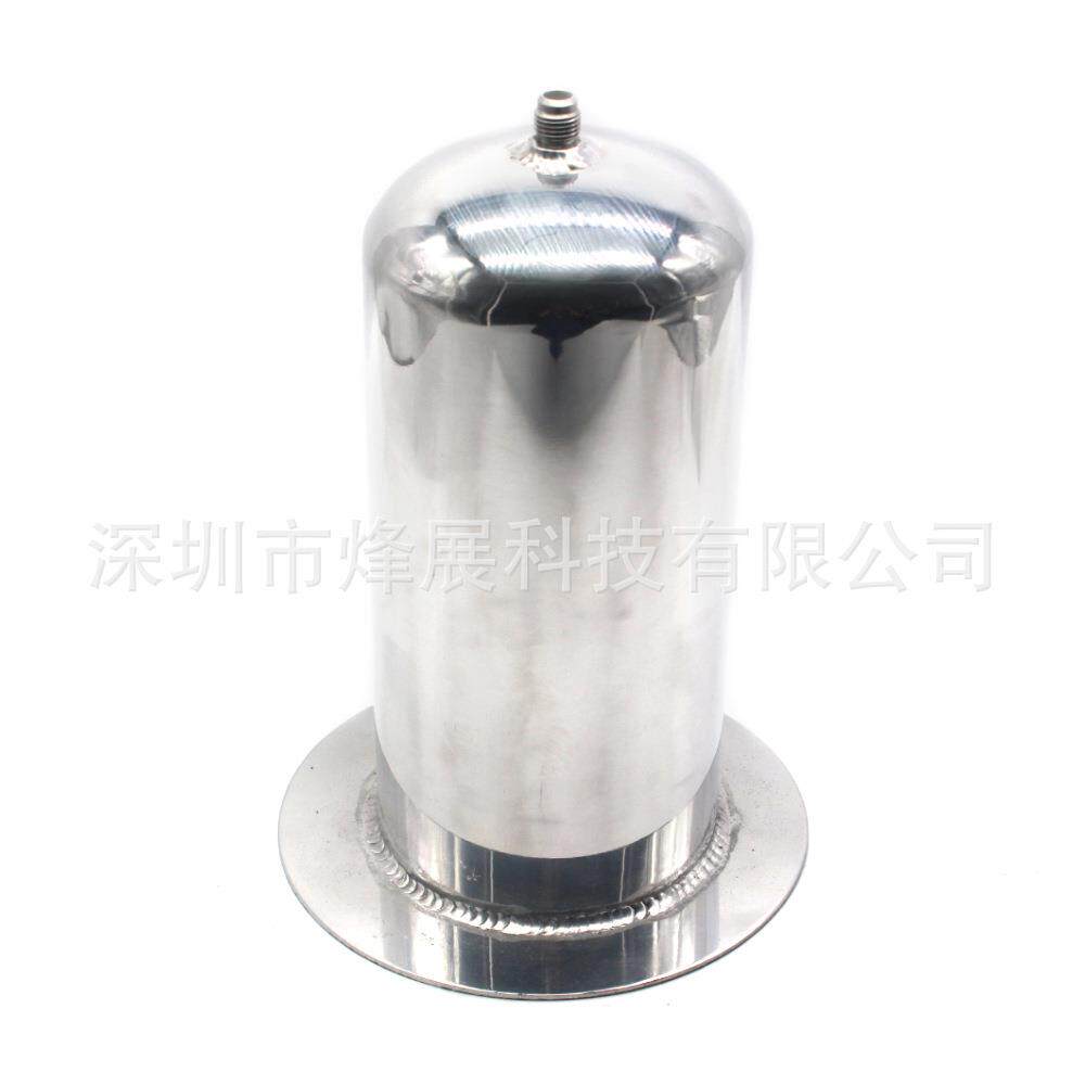 汽车改装通用铝合金2.5L油箱壶圆柱形油箱oil catch tank