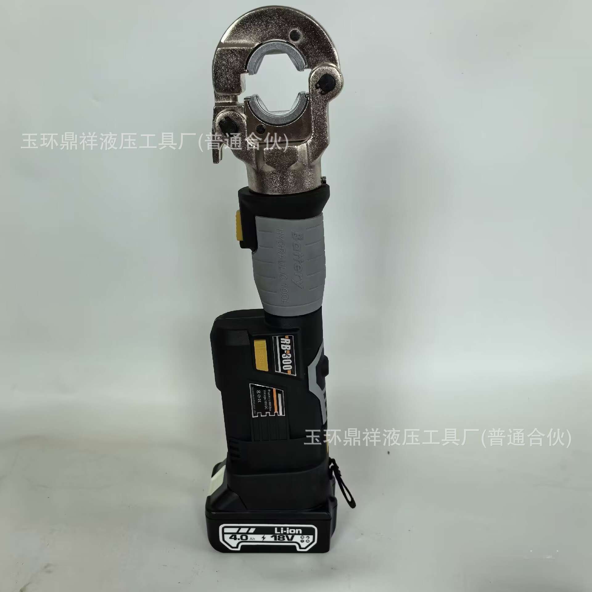 迷你小型充电液压钳直柄式RB-300(LS-300)数显便携式电动压线钳充