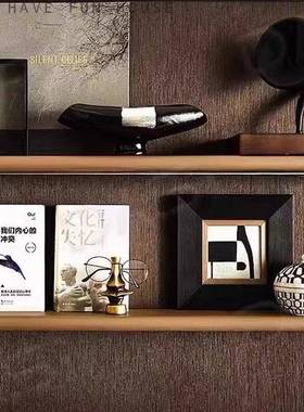 印度进口牛骨首饰盒复古风黑白条纹收纳储物罐卧室梳妆台饰品摆件