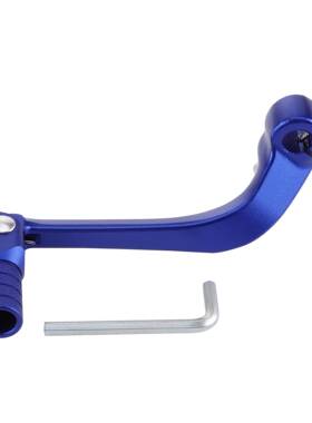 铝制折叠换档杆 适用CRF110越野车挂挡杆 通用大部分车型 蓝色