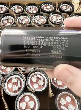 墨西哥NGM150-180uF 250VAC 60B1D250150NNCA压缩机启动电容
