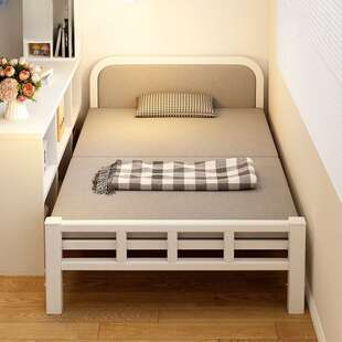 单人床家用折叠床出租房小床卧室加床一米二简易床成人米双人床邮