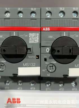 ABB MS116电动机保护用断路器MS116 - 4  接通/分断电动机
