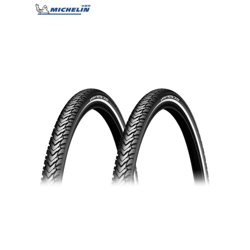 MICHELIN自行车外胎防滑山地带反光条700C公路瓜车自行车骑行轮胎
