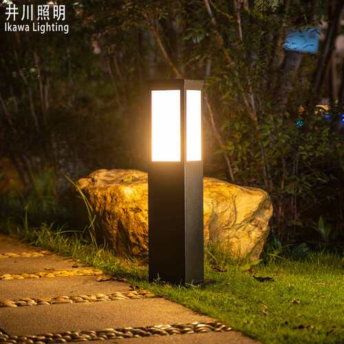 LED公园花园别墅庭院玻璃草地灯欧式户外草坪灯景观园林庭院灯