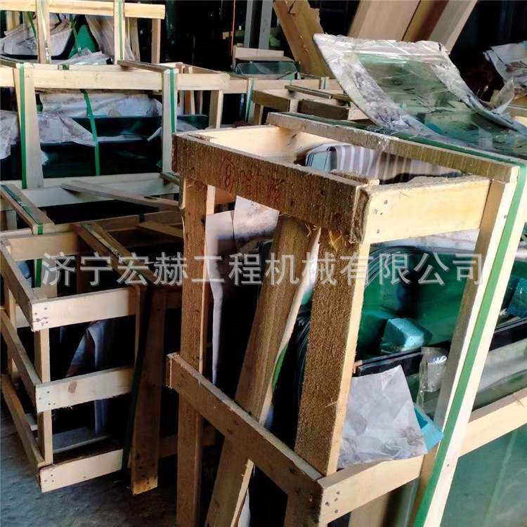 钩机钢化玻璃PC70-8 PC60-8前挡 后档 推拉 右大臂 夹胶全车配件