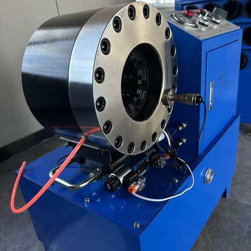 厂家供应压管机卧式240V /60hz液压缩管机油管接头扣压机