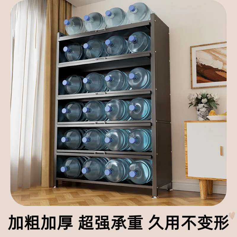 加高六层厨房置物架落地多层收纳柜子橱柜微波炉烤箱多功能储物柜
