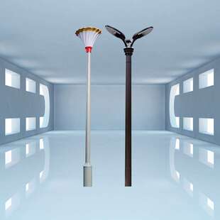 庭院灯LED路灯户外3米3.5米路灯杆小区景观灯公园防水道路高杆灯