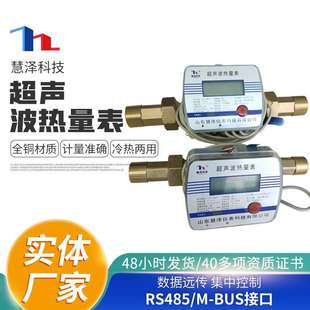 厂家直供热计量预付費热量表楼宇热力公司小区供暖热量表智能