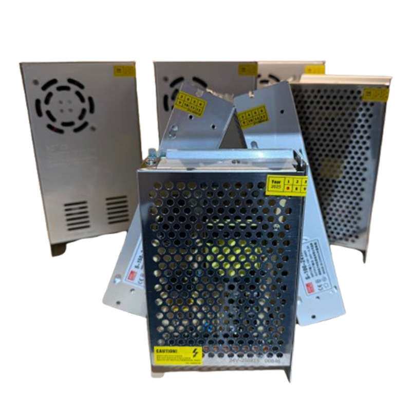 明纬开关电源S-100-12v24v系列大功率充电桩配电柜电力电子