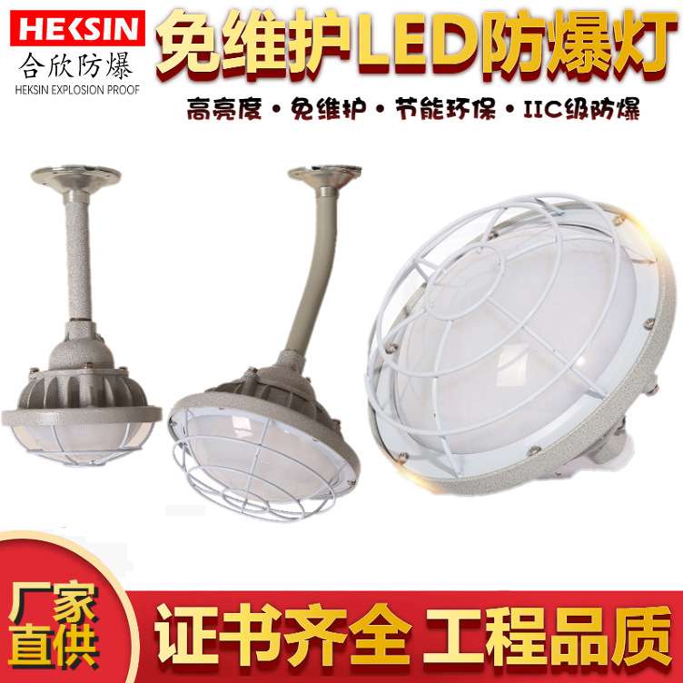 LED防爆灯工厂投光灯仓库30w50w工业照明灯节能防爆led灯防水灯
