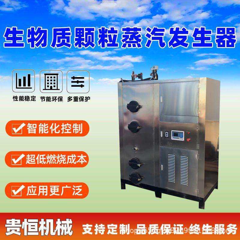 家用0.5T生物质颗粒蒸汽锅炉 贵恒 泡沫蒸汽发生器 智能热源机