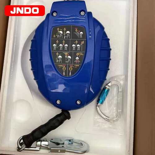 厂家供应15m速差自控器防坠器钢丝绳速差器高空防坠落装置缓降器
