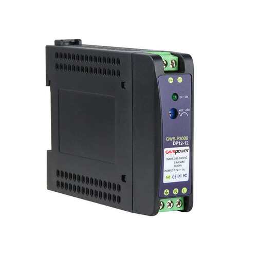 GWS-P3000 DP36-24导轨开关电源 轨道式安装工业自动化36W24V1.5A