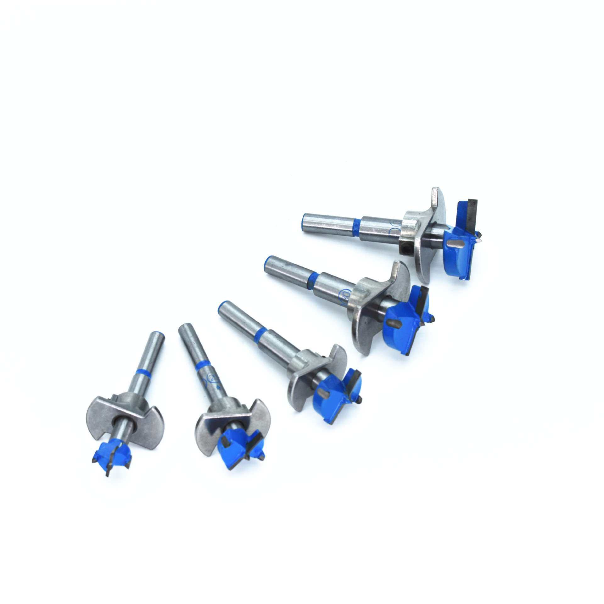 定位开孔器5PCS 硬质合金 木工开孔器 定位木工钻头 木工开套装