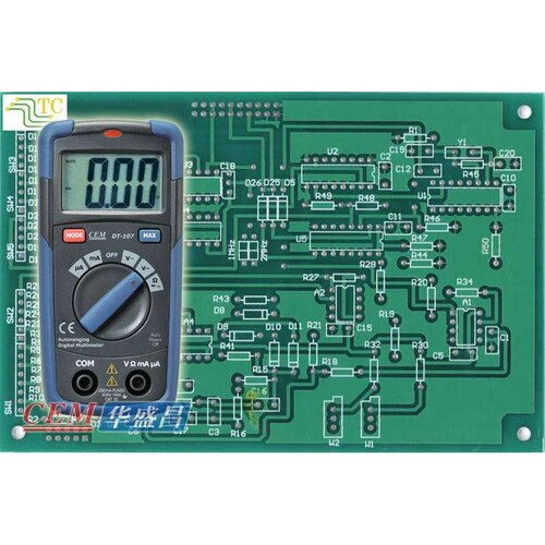 华盛昌CEM DT-107型数字万用表 自动量程数字万用表小型万用表