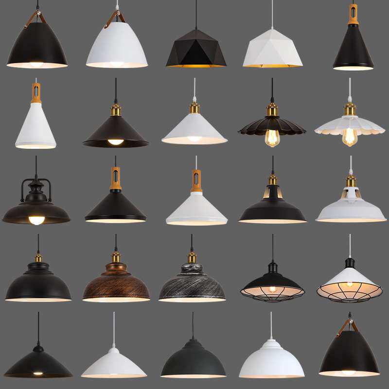 北欧复古工业风灯具工程商用酒吧台咖啡厅装饰餐饮火锅店餐厅吊灯
