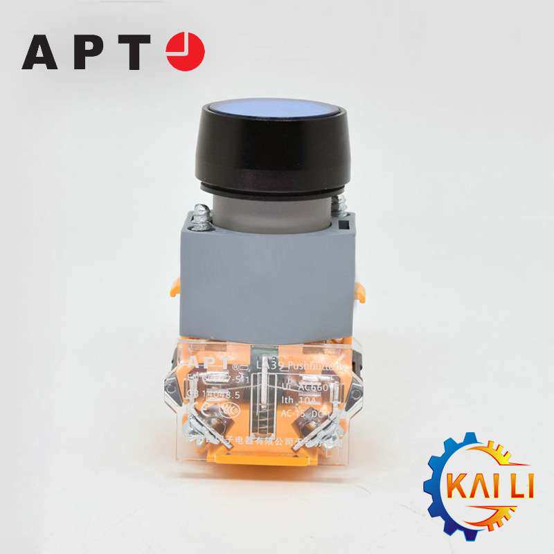 供应LA39-A3-11TD/b23上海二工/APT带灯自锁式按钮开关1NO+1NC