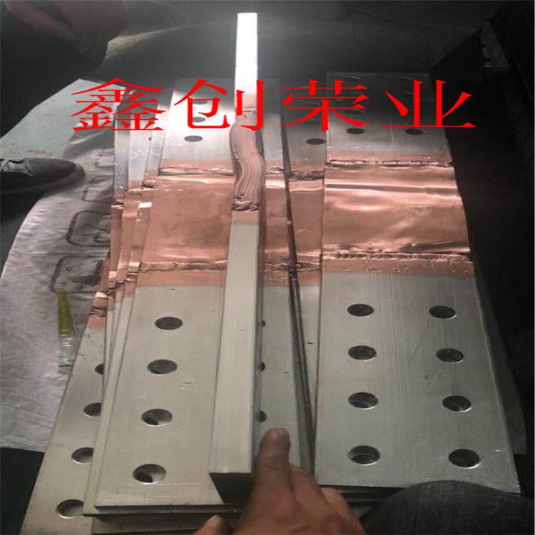 铜排软连接镀锡软连接紫铜编织线10*10010*120配电柜软连接