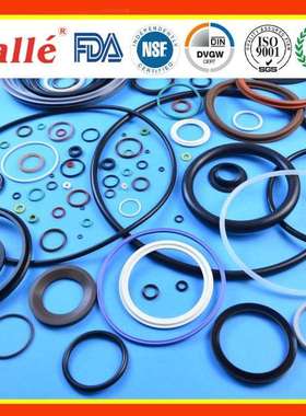 耐腐蚀O型圈 高温防水NBR线径1.5白色食品级橡胶密封圈