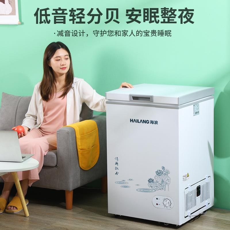 串串冷藏冷冻两用冷柜一级节能小冰柜家用全冷冻小型迷你省电保鲜