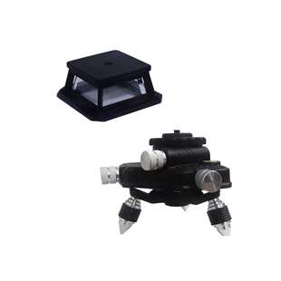 恒昌新款水平仪配件 360微调底座 墙地一体机16线12线专用玻璃罩