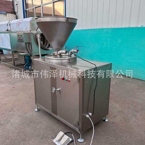 全自动液压灌肠机 食品工厂用灌肠设备 厂家 猪肉风干肠灌装机