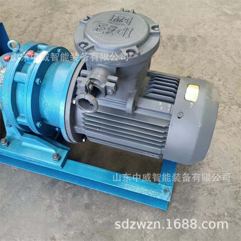 矿用防爆双孔炮泥机 矿井防瓦斯挤泥机 2022款矿用防爆炮泥机