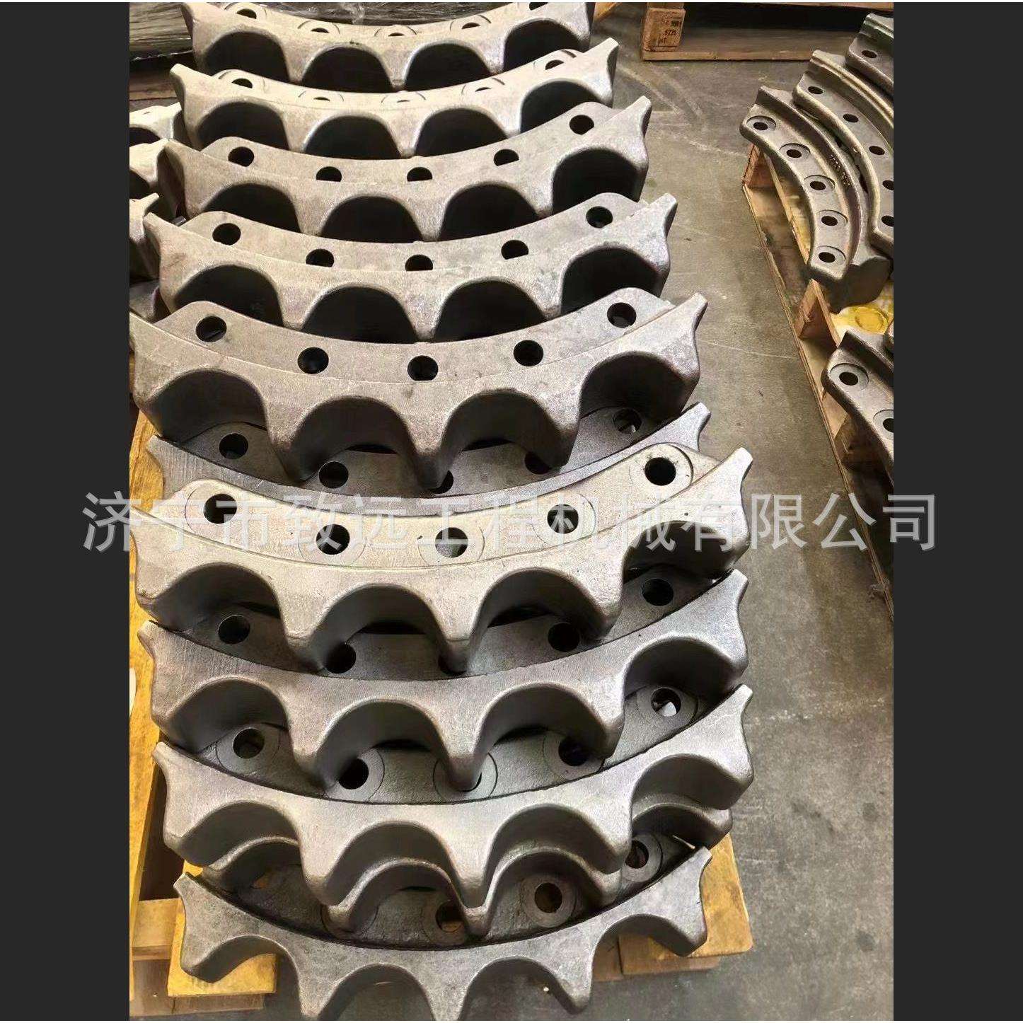 推土机链轮齿 驱动齿 推土机链条 链板 支重轮 引导轮 涨紧油缸