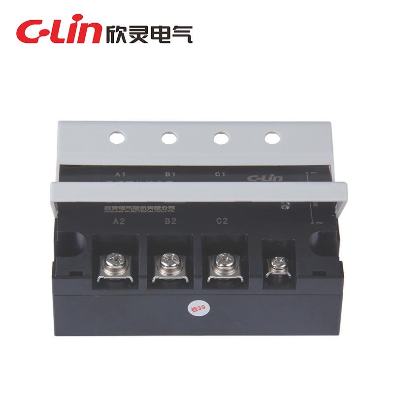 欣灵继电器 HHG1-3/250F-38 三相固体无触点中间继电器 电流10A