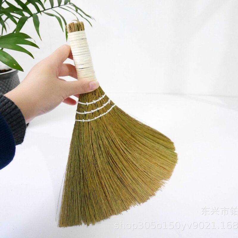 芒草刷清洁刷茶台刷子茶盘刷小扫把高粱草键盘刷迷你桌面草制扫帚