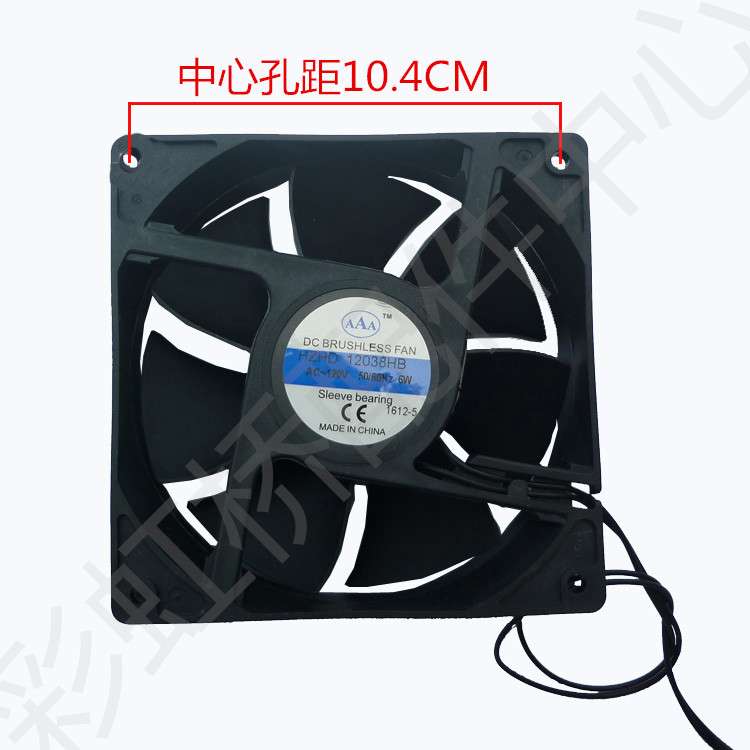 12038轴流风机DP200A 2123HBL机柜机箱散热风扇220V 120X120X38