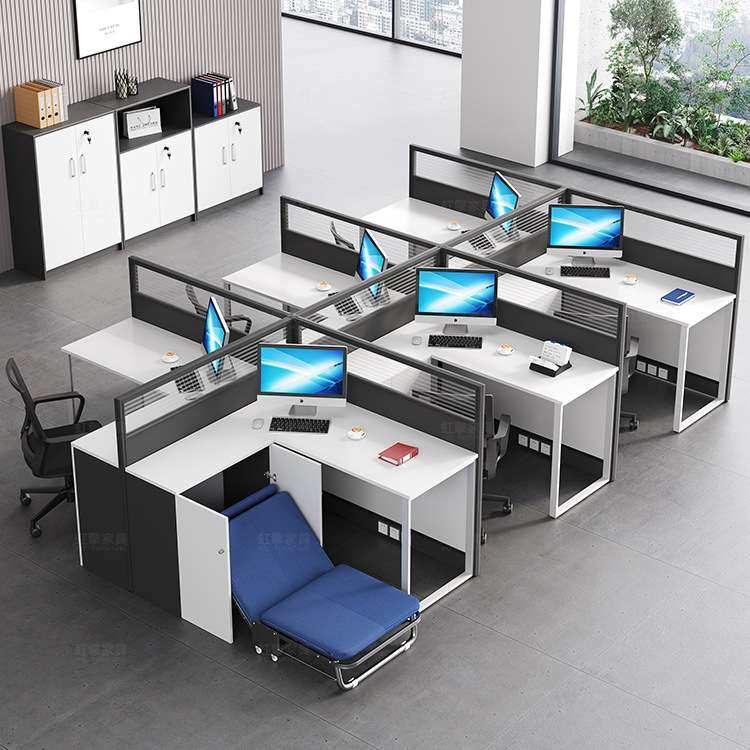 职员屏风办公桌椅组合简约现代单人财务桌卡座带午休床隔断员工位,鲜花速递/花卉仿真/绿植园艺,割草机/草坪机,淘宝优惠券,粉丝福利购,淘宝优惠卷