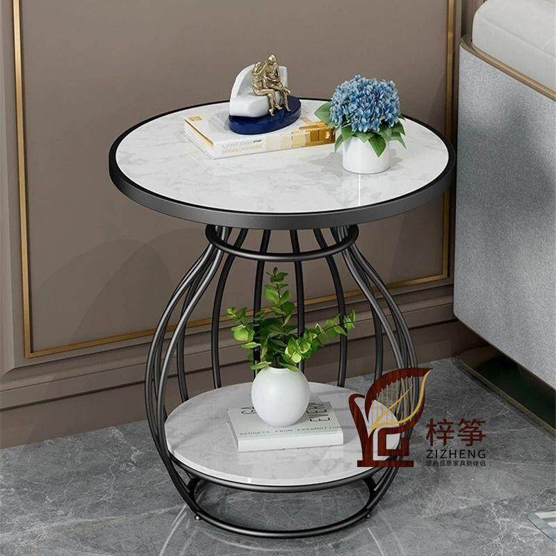 轻奢岩板小茶几边几岩板角几客厅沙发创意茶几酒店阳台桌子圆桌,标准件/零部件/工业耗材,其他五金件,淘宝优惠券,粉丝福利购,淘宝优惠卷