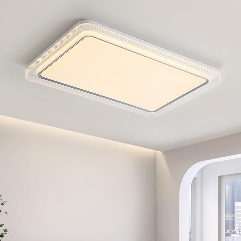 全光谱主卧室灯LED吸顶灯客厅灯简约现代儿童房间灯超薄款吸顶灯