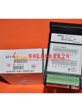 供应watanabe ASAHI KEIKI旭计器数字电表A7116-1
