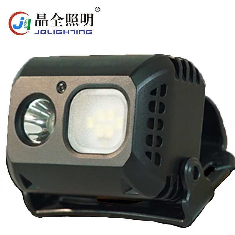 晶全 BJQ5105 聚泛双光源头灯充电式固态免维护LED矿灯