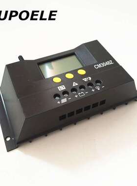 48V太阳能充放电控制器30A LCD液晶显示PWM光伏控制器CM3048Z
