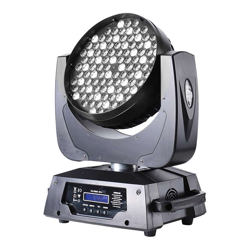 实力厂家108颗3W RGBW led摇头染色灯舞台光束灯婚庆背景灯投光灯