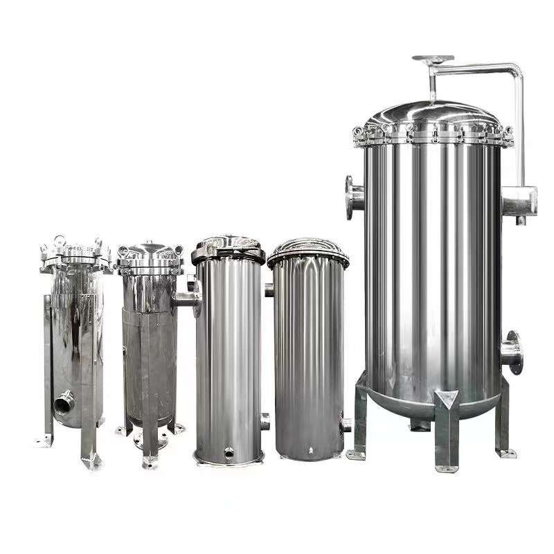 单袋过滤器 工作压力0.6Mpa 截污能力强 不锈钢材质