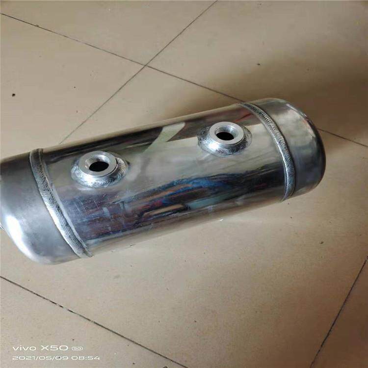 供应铝合金储气罐 小型铝合金储气罐 0.8公斤空气储气罐价格优