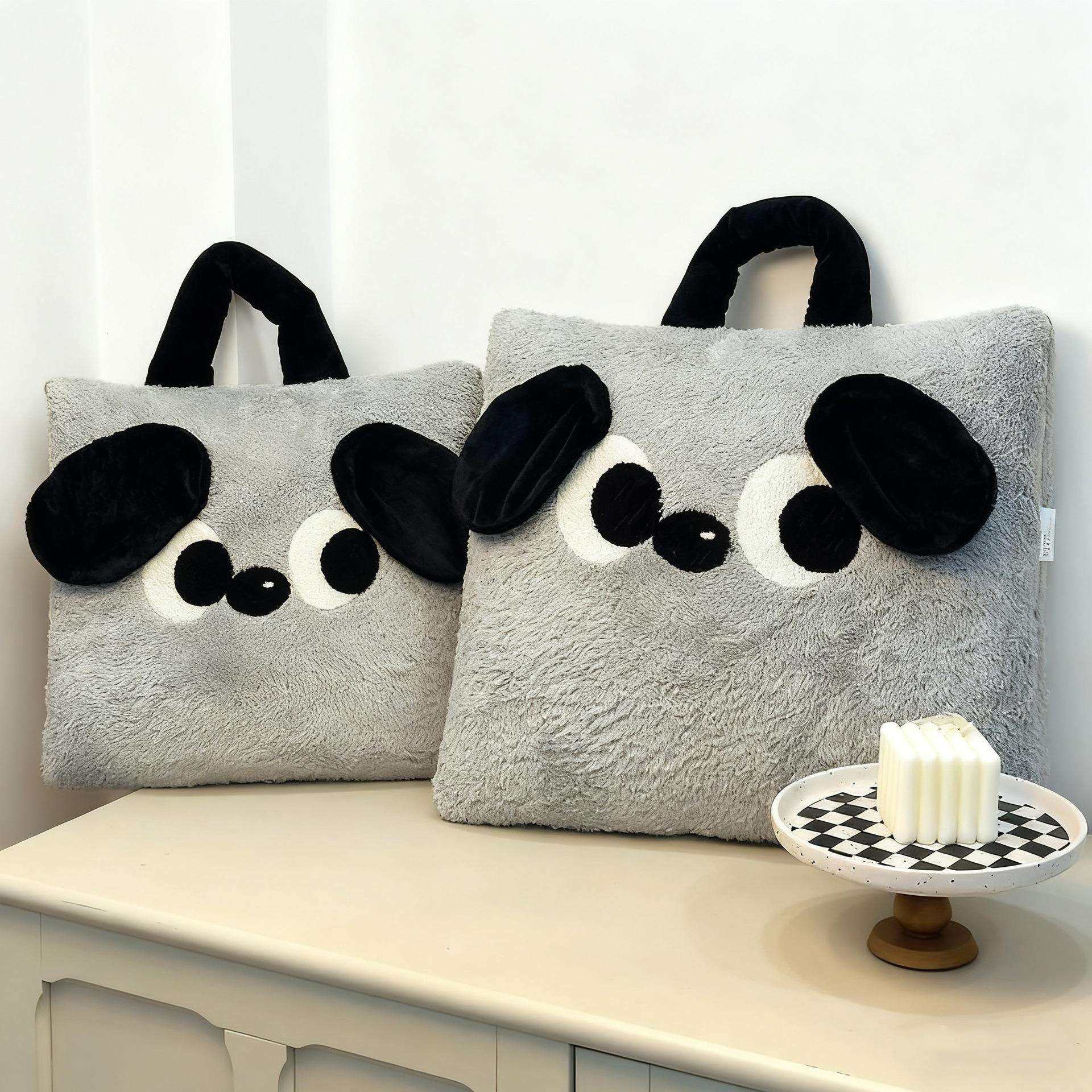 可爱抱枕被子二合一两用车载车用折叠加厚办公室午睡毯子